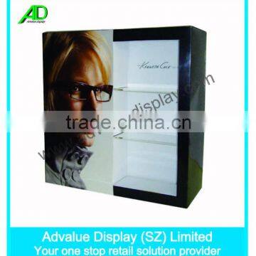 2013 hot! with 2 tray eyeglasses display counter stands