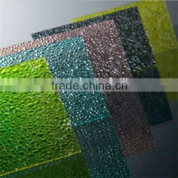 foshan tonon polycarbonate sheet manufacturer pc embossed sheeting made in China (TN1419)