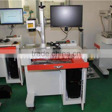 10W 20W 30W Fiber Mini Laser Marking / Engraving Machine for Laptop Keyboard/mobile/keypad/keyboard photo-2