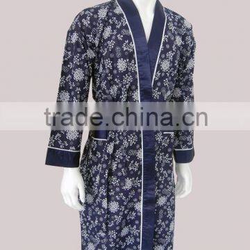 2015 Wholesale Bathrobe Japanese Yukata Robe/gown Luxury Suana Bathrobe