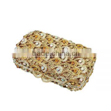 Beautiful Rhinestone Crystal Clutch Bag Wholesale Purse Latest Clutch Purses (88161A-G) photo-6