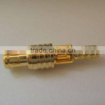 Straight MCX connector male straight for cable RG174