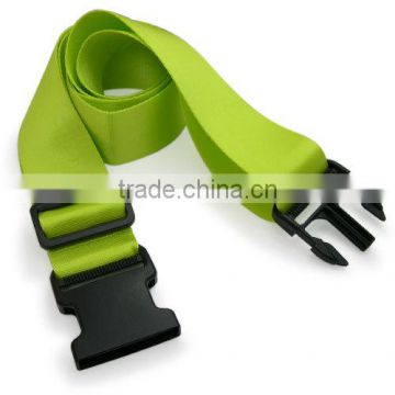 High quality polyester webbing belt luggage strap wholesale with buckle