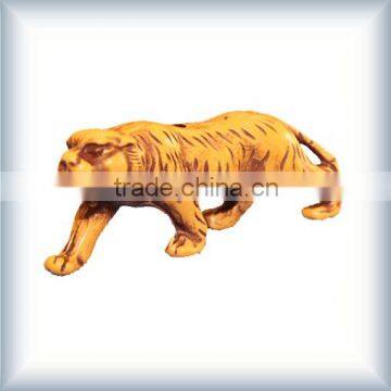 2015 new,Chinese zodiac ,toy tiger,golden wooden animals,model material,,scale architectural wooden models