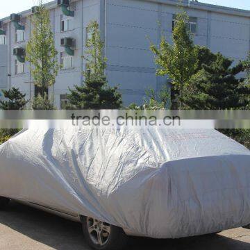 Polyester Coated PU UV Resistance Waterproof Auto Car Cover photo-2