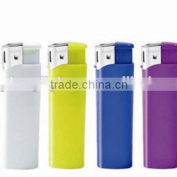 High sales the best fashish sticker plastic electronic gas lighter with CR, ISO9994