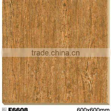 Wooden design rustic floor tiles 60x60cm