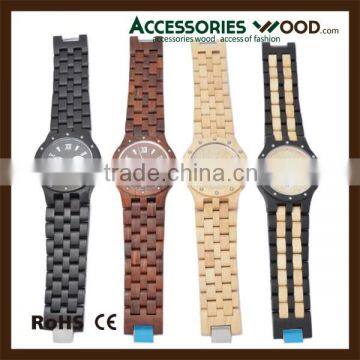 customized logo wood watch new design maple watch wooden