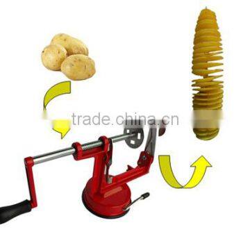hot spiral potato peeler
