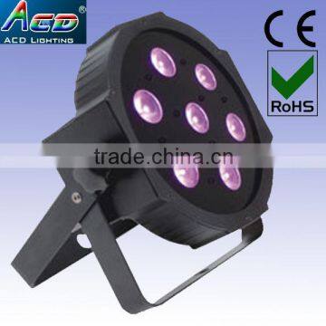 HOT quality warranty 7*10w 4in1 RGBW/A par 38 led grow light, led par 32 light