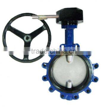 Fully-lugged Gear Operated Butterfly Valve PN16