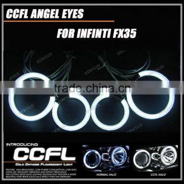 100% Manufacture ccfl round angel eyes headlight/ring for infinti