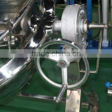 Industrial Jacketed Cooking Pot With Mixer/Steam Cooking Pot photo-4