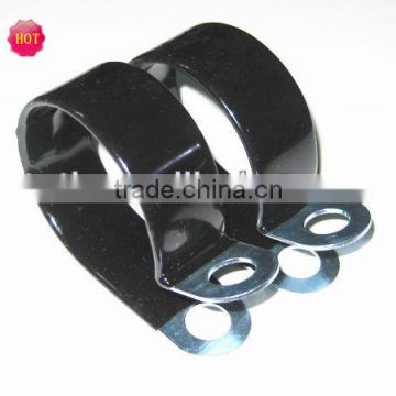 Pipe Clamp with Two Holes & Rubber, Rubber Clamp, Fixing Clamp