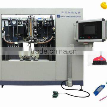 High Speed 5 Axis 3 heads CNC Drilling and Tufting Broom Making Machine (2 drilling and 1 tufting)