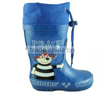 2014 cheap summer rain boots children rubber boots safety shoes