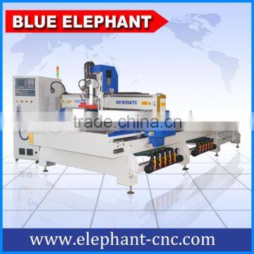 ELE 1650 ATC 3d wood cnc router machine with SIEMENS control system