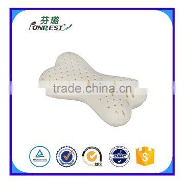 bone shape natural latex foam cushion thailand