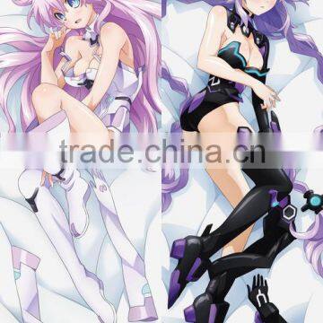 New Hyper Dimension Neptunia Japanese Anime Dakimakura Customizable Full Body Pillow Case 77 Wholesale Dropship