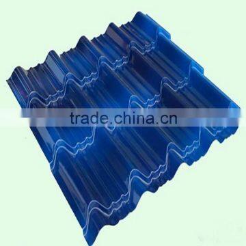 blue roof tile for construction real estate