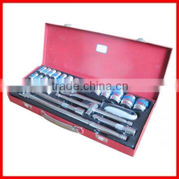 25pc Blue Rim Socket Wrench Set 1/2" Inch Drive