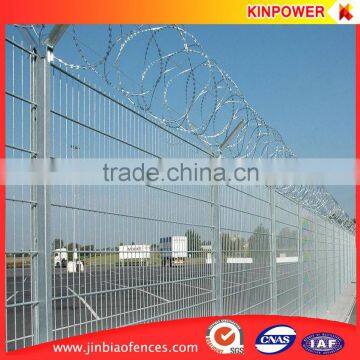 Hot Dipped Galvanized High Security Airport Fencing