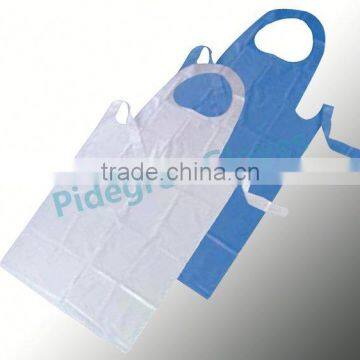 disposable clear cooking cpe apron