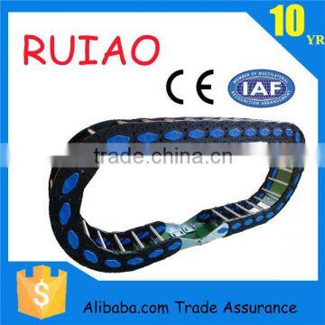 long bearing plastic cable drag chain TLZ150 cable carrier