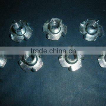 T Nuts with 4 Prongs