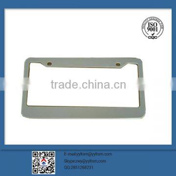 top quality ABS plastic with customized license plate frame fashionable license plate frame
