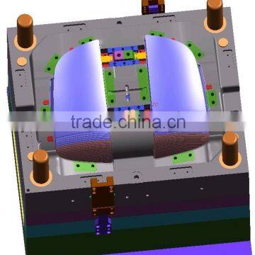 Taizhou Motor Parts Mould,PMMA Plastic Injection Corner Light Mould photo-2