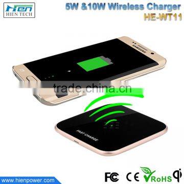 Wholesale for Samsung Galaxy S7 Mobile Ultra Thin qi Wireless Charger Fast Charger photo-2