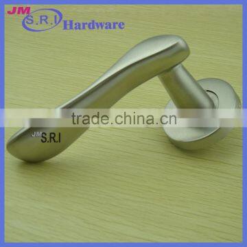 Unique Shape 129 mm Rubber Rose Change Door Handle photo-6