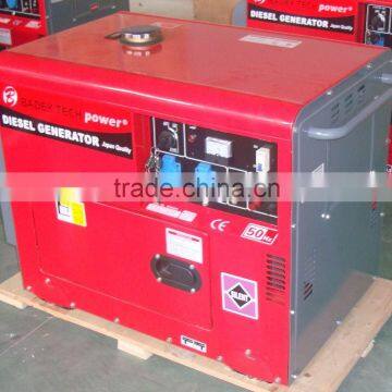 6.5kva single cylinder generators (with digital,ats,wheels )