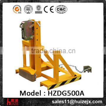 Forklift Attachment Drum Handling Clamps