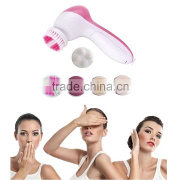 NEW 5-1 Multifunction Electric Face Facial Cleansing Brush Spa Skin massage EVM