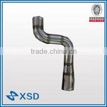 High quality forklift exhaust pipe for YUTONG parts
