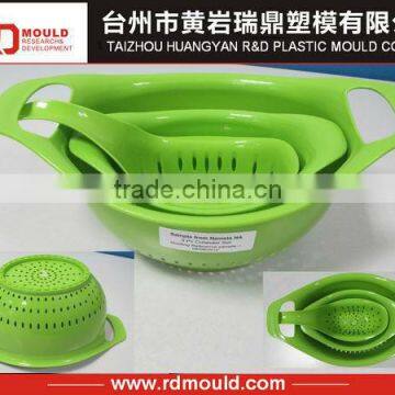 collapsible plastic colander mould