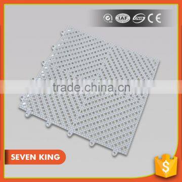 QINGDAO 7KING woven plastic bath PVC Floor Mat From Factory