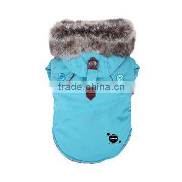 Best selling custom logo december dog coat blue clothes pets product32