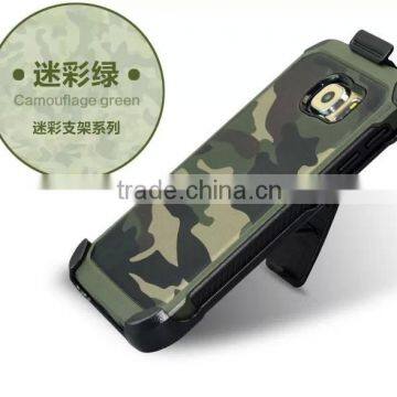 Amy-grade Protective Hard Defender Case with 360 Degree Rotating ring bracket for SAM Galaxy S6
