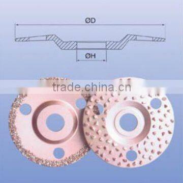 Carbide gritted blade
