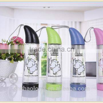 daily use items Unique Shape Plastic Sports Water Bottle For Bicycling