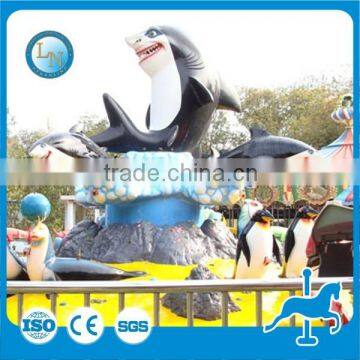 Fighting on the Island!Theme Park Kids Shooting Games Amusement Shark Island Ride for Sale photo-6