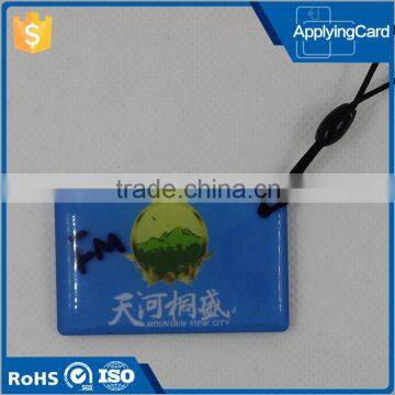 Printable epoxy cards LF/HF chip rfid tag/Expoy NFC tag