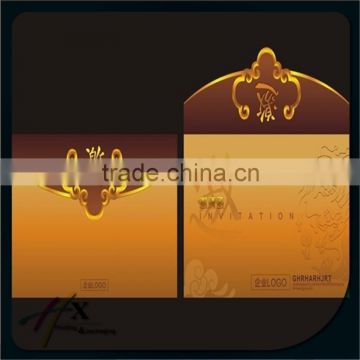 Gold Hot Stamp Company Invitation Envelope Luxury Custom Envelopes