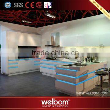 2016 Welbom Modern UV High Glossy American Country Style Kitchen