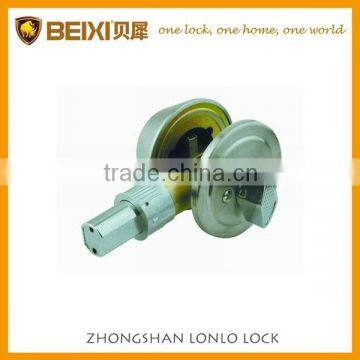 High quality brass made polished brass finish single door deadbolts lock