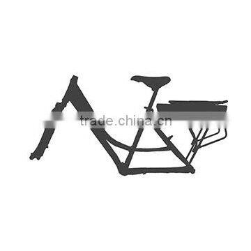 Rechargeable Lithium Rear Back Electronic Bike Battery Package 36v 8.8ah for E-bikes Haitian Type