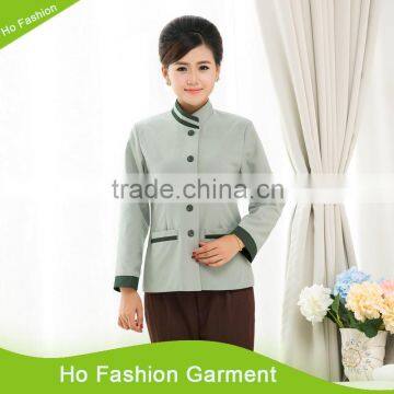 2016 Custom Hotel Restaurant & Bar Waiter waitress Clothes Uniform